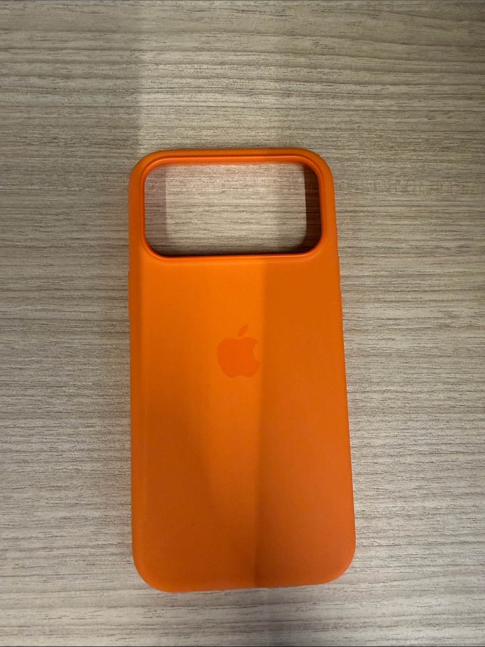 iPhone 17 ProMax Apple Orange Silicone Case